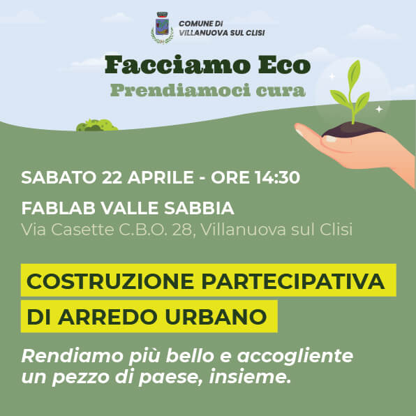 Festa Facciamo Eco 2023 - FabLab Valle Sabbia