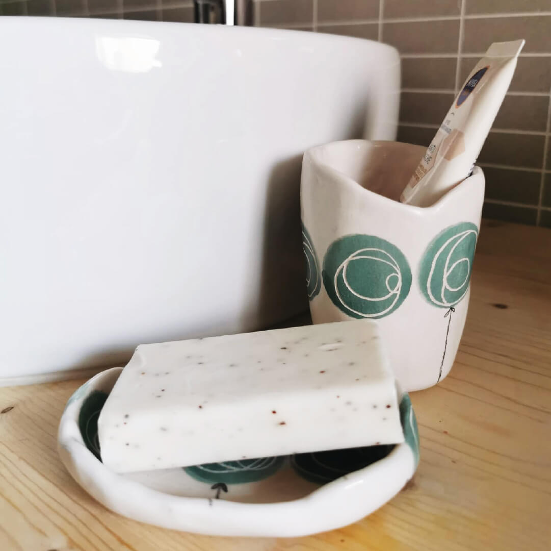 corso di ceramica - creiamo un set bagno